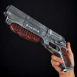 10mm Pistol Fallout 2 Prop Replica cosplay Greencade