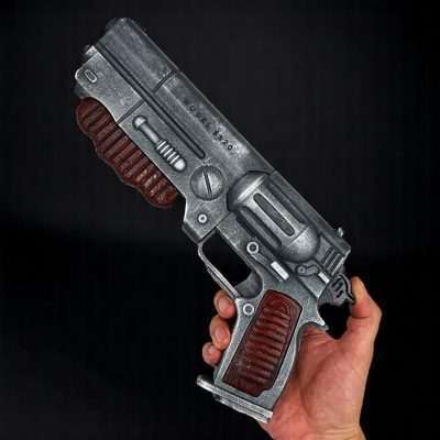 10mm Pistol Fallout 2 Prop Replica cosplay Greencade