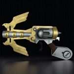 Argent Peacemaker Replica Prop Spiral Knights Cosplay Greencade