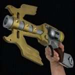 Argent Peacemaker Replica Prop Spiral Knights Cosplay Greencade