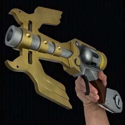 Argent Peacemaker Replica Prop Spiral Knights Cosplay Greencade
