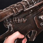 Chewbaccas Bowcaster Replica Prop Star Wars cosplay Greencade