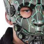 Cyberpunk Oni Mask Replica Prop Cosplay Greencade