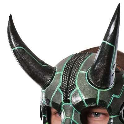 Cyberpunk Oni Mask Replica Prop Cosplay Greencade