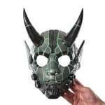 Cyberpunk Oni Mask Replica Prop Cosplay Greencade