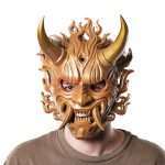 Fire Oni Mask Fortnite Replica Prop Cosplay Greencade