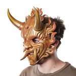 Fire Oni Mask Fortnite Replica Prop Cosplay Greencade