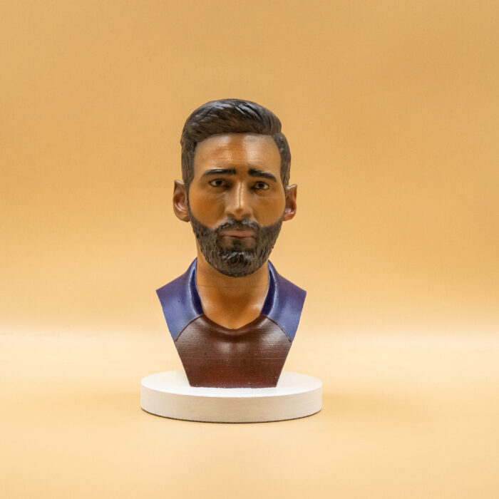 Lionel Messi Painted Bust - Greencade