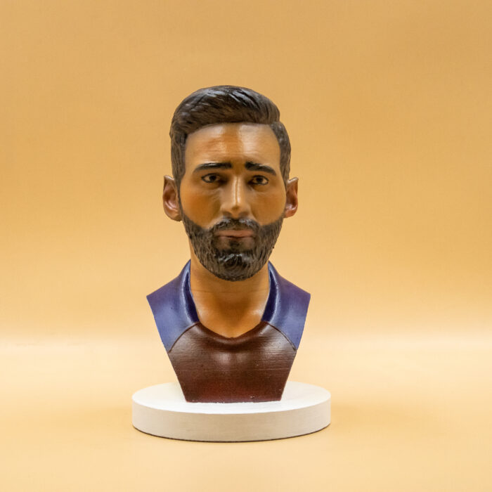 Lionel Messi Painted Bust - Greencade