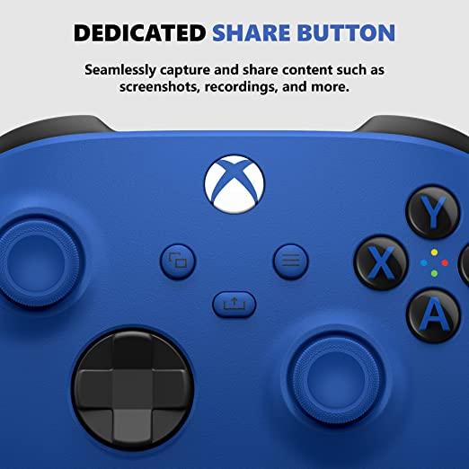 Xbox Core Wireless Controller – Shock Blue - Greencade