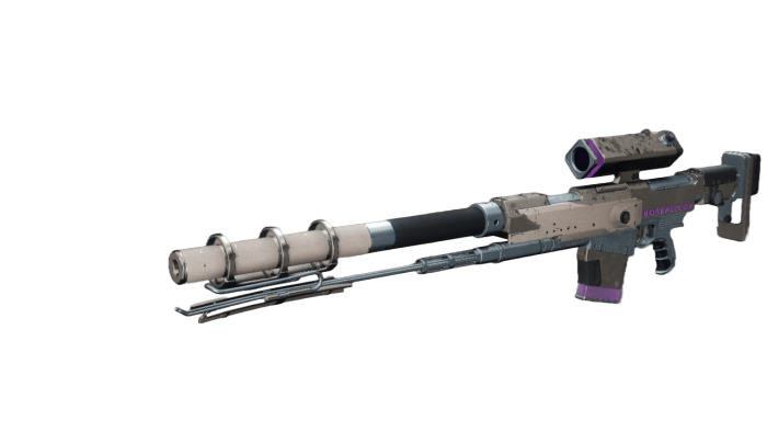 Borealis 3D printed replica from Destiny 2