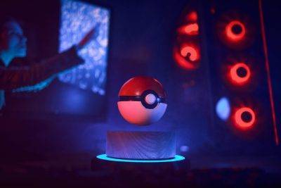 Levitating Pokeball - Greencade