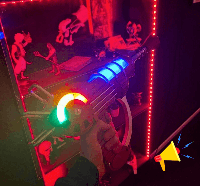 Ray Gun LED Prop Replica with sound Cal of duty - Greencade