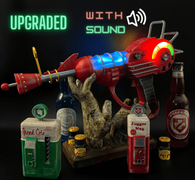 Ray Gun LED with Sound Call of Duty Replica Prop - Greencade