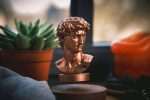 Levitating Bust of David - Greencade