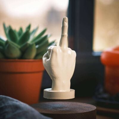 Levitating Middle Finger - Greencade