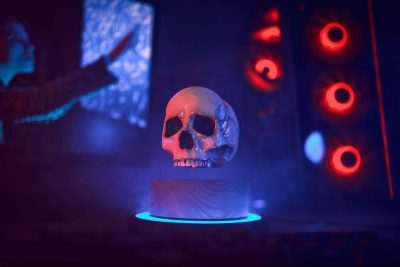 Levitating Scull - Greencade