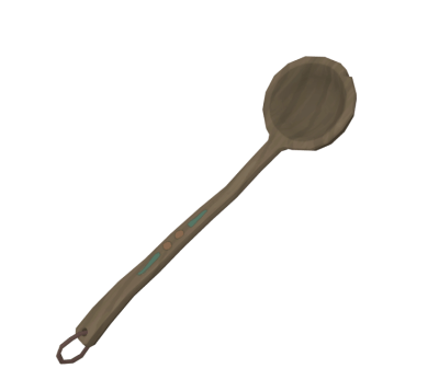 Soup Ladle 3d printed replica from the legend of zelda