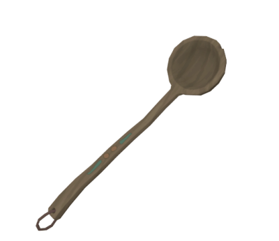 Soup Ladle 3d printed replica from the legend of zelda