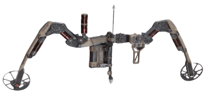 Bocek Compound Bow 3d printed replica frm apex legends by greencade