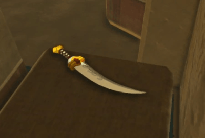 Gerudo Scimitar 3d printed replica from the legend of zelda