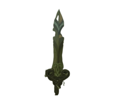 Forest Dweller's Sword 3d printed replica from the legend of zelda- greencade