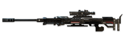 Kraber .50-Cal Sniper 3d printed replica from apex legends by greencade