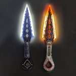 Bangalore Heirloom Knife with LED lights
