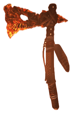 Hell's Retriever axe 3d printed replica