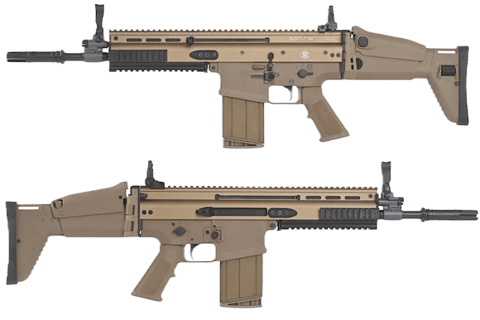 SCAR-H 3D printed replica from Call of Duty - Greencade