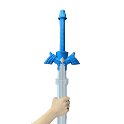 Master Sword – The Legend of Zelda 3D printed replica handmade