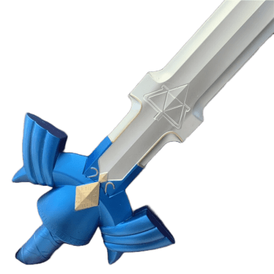 Master Sword – The Legend of Zelda 3D printed replica handmade