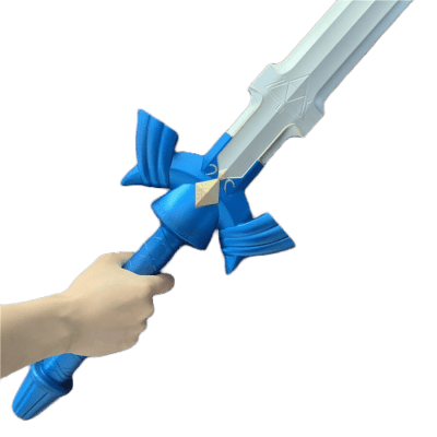 Master Sword – The Legend of Zelda 3D printed replica handmade