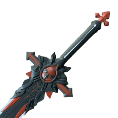 Wolf’s Gravestone Sword – Genshin Impact 3D Printed replica