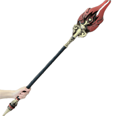 Staff of Homa – Genshin Impact 3D printed replica by greencade