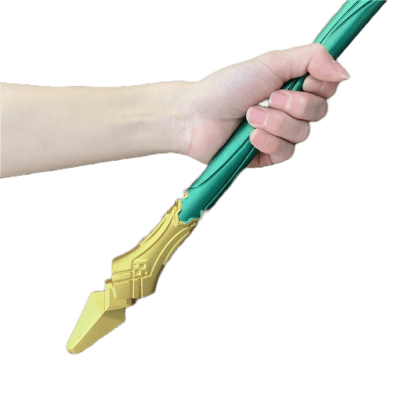 Primordial Jade Winged-Spear Staff – Genshin Impact 3D Printed replica