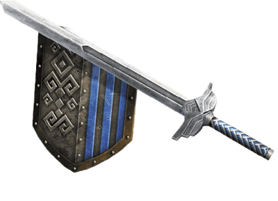 Knight's Broadsword 3D printed replica Call of Duty