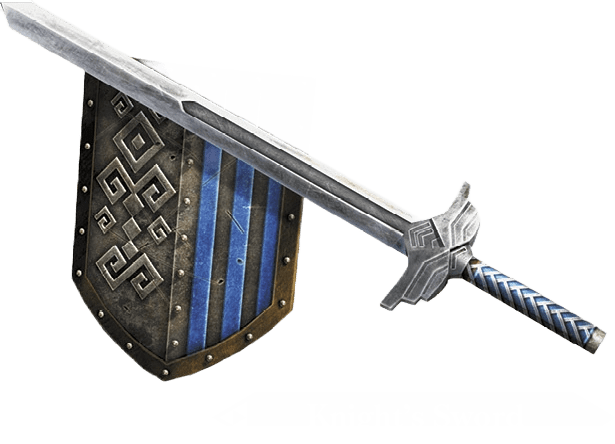 Knight's Broadsword 3D printed replica Call of Duty