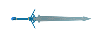 Frostblade 3d printed replica from the legend of zelda