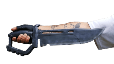 Bowie Knife Call of Duty 3D printed replica by Greencade