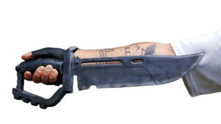 Bowie Knife Call of Duty 3D printed replica by Greencade