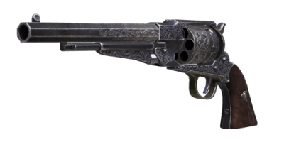 Remington New Model Army 3D printed replica from Call of Duty