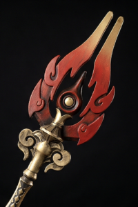 Staff of Homa – Genshin Impact Replica Prop greencade