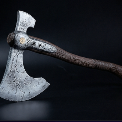 Leviathan Axe – God of War Hard Foam replica prop greencade