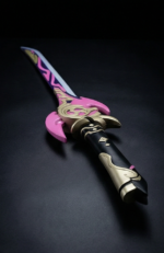 Mistsplitter Reforged Sword – Genshin Impact replica prop Greencade