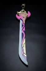 Mistsplitter Reforged Sword – Genshin Impact replica prop Greencade