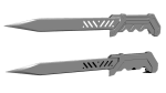 Ballistic Knife 3D printed replica from Call of Duty