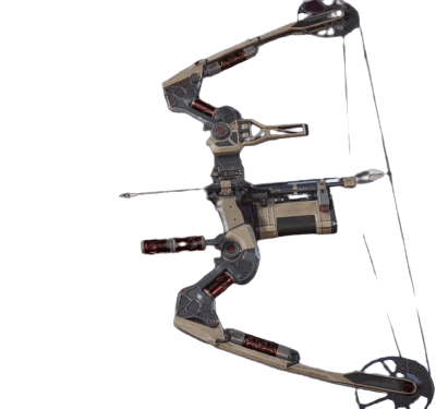 Bocek Compound Bow 3d printed replica frm apex legends by greencade