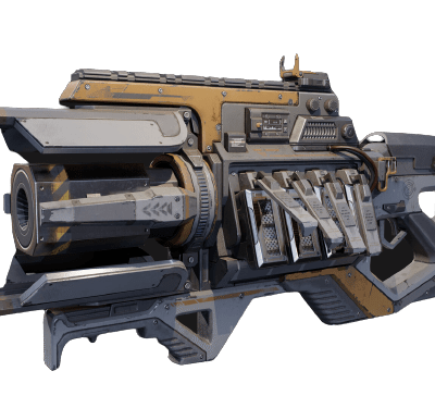 Charge Rifle apex legends 3d printed replica by greendcaade from apex legends