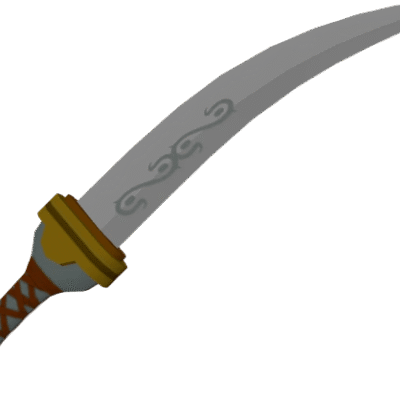 Gerudo Scimitar 3d printed replica from the legend of zelda